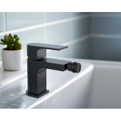 Смеситель для биде AQUATEK Лира AQ1418MB черный матовый